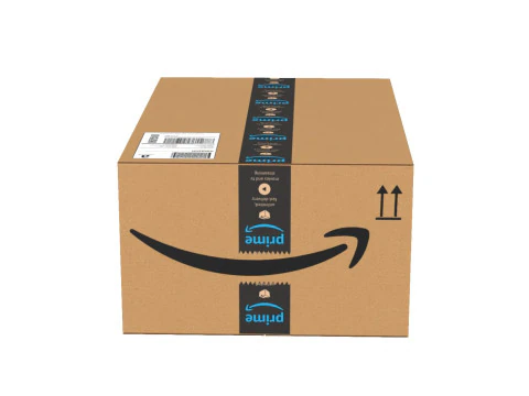 Amazon box 2K PBR 01 3D Model