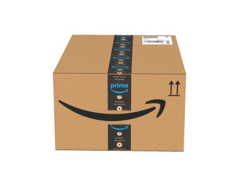 Amazon box 2K PBR 01 3D Model