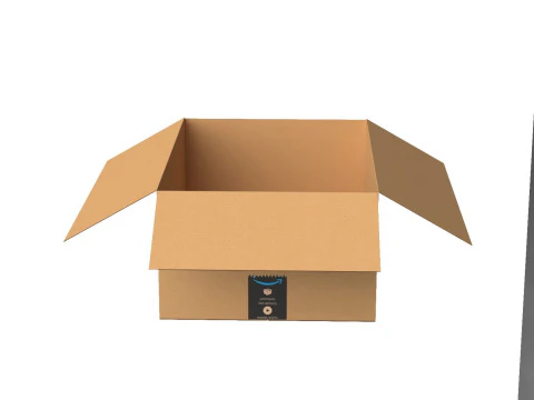 Amazon box 2K PBR 01 3D Model