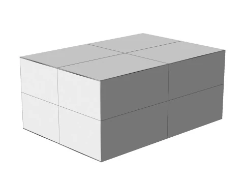 Amazon box 2K PBR 01 3D Model