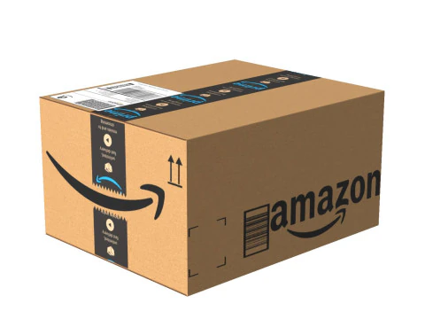 Amazon box 2J PBR 02 3D Model