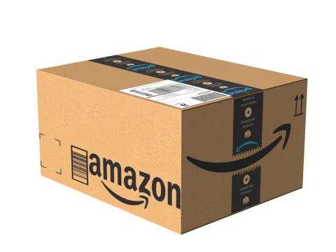 Amazon box 2J PBR 02 3D Model