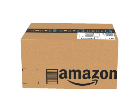 Amazon box 2J PBR 02 3D Model