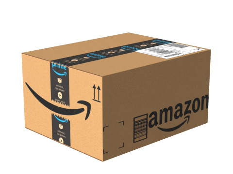 Amazon box 2J PBR 02 3D Model