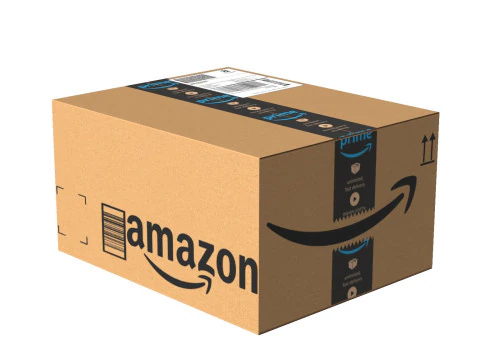 Amazon box 2J PBR 02 3D Model