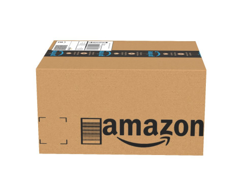 Amazon box 2J PBR 02 3D Model