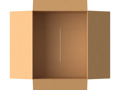 Amazon box 2J PBR 02 3D Model