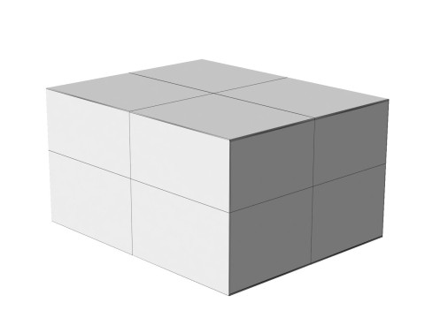 Amazon box 2J PBR 02 3D Model