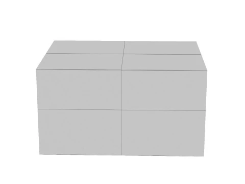 Amazon box 2J PBR 02 3D Model