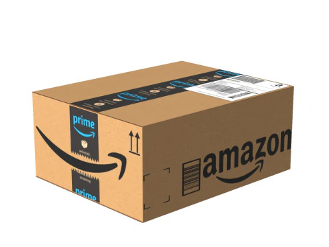 Amazon Box 2H PBR 03 3D Model