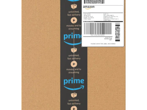 Amazon Box 2H PBR 03 3D Model