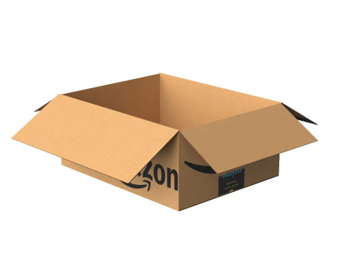 Amazon Box 2H PBR 03 3D Model