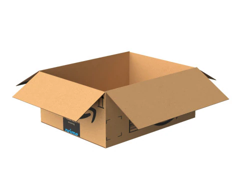 Amazon Box 2H PBR 03 3D Model