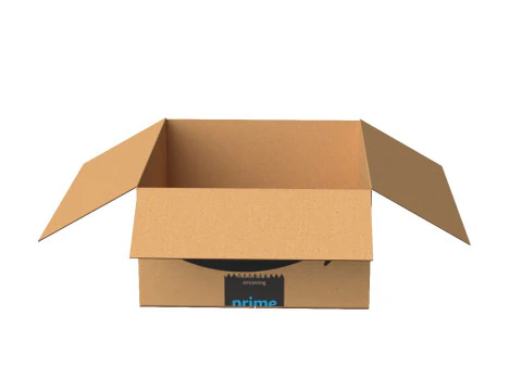 Amazon Box 2H PBR 03 3D Model