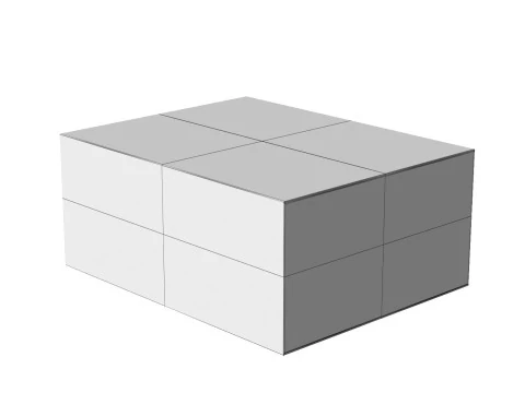 Amazon Box 2H PBR 03 3D Model