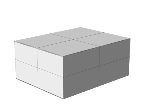 Amazon Box 2H PBR 03 3D Model