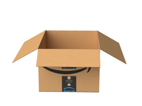 Amazon Box 2G PBR 04 3D Model