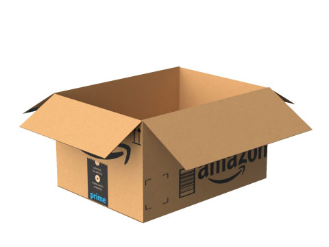 Amazon Box 2G PBR 04 3D Model