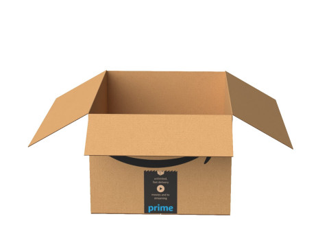 Amazon Box 2G PBR 04 3D Model