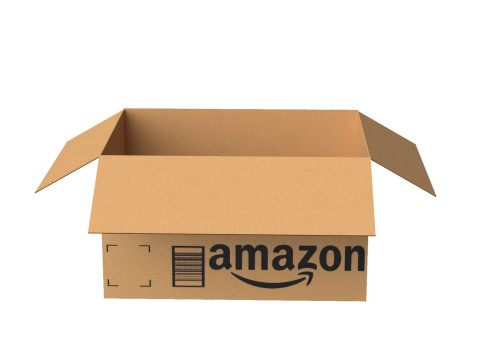 Amazon Box 2G PBR 04 3D Model