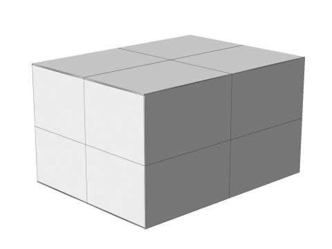 Amazon Box 2G PBR 04 3D Model