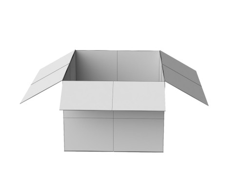 Amazon Box 2G PBR 04 3D Model
