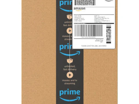 Amazon Box 2F PBR 05 3D Model
