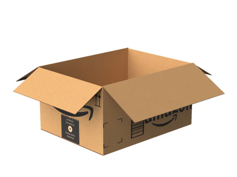 Amazon Box 2F PBR 05 3D Model