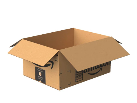 Amazon Box 2F PBR 05 3D Model