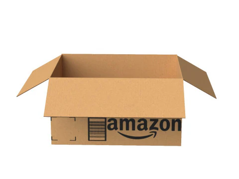 Amazon Box 2F PBR 05 3D Model