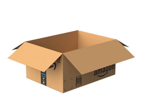Amazon Box 2E PBR 06 3D Model