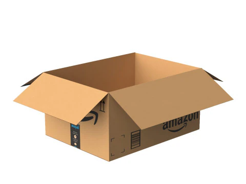 Amazon Box 2E PBR 06 3D Model