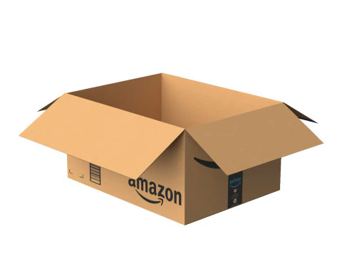 Amazon Box 2E PBR 06 3D Model