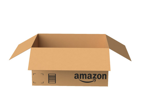 Amazon Box 2E PBR 06 Modello 3D