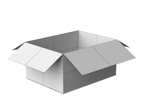 Amazon Box 2E PBR 06 3D Model