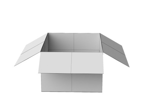 Amazon Box 2E PBR 06 Modello 3D
