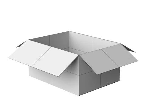 Amazon Box 2E PBR 06 3D Model