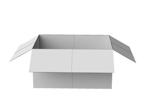 Amazon Box 2E PBR 06 3D Model