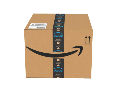Amazon Box 2D PBR 07 3D 모델