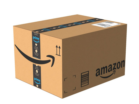 Amazon Box 2D PBR 07 3D 모델