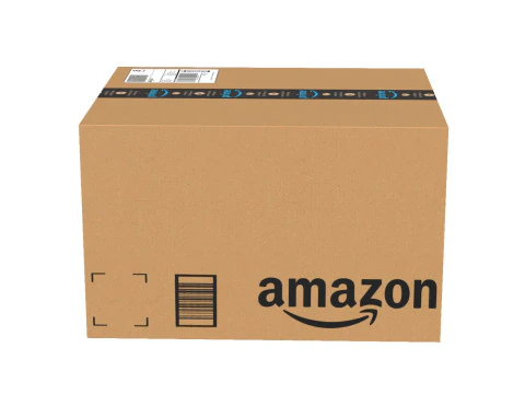 Amazon Kutusu 2D PBR 07 3D Model