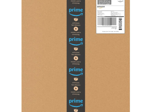 Amazon Box 2D PBR 07 3D 모델