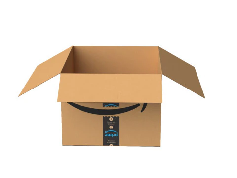 Amazon Kutusu 2D PBR 07 3D Model