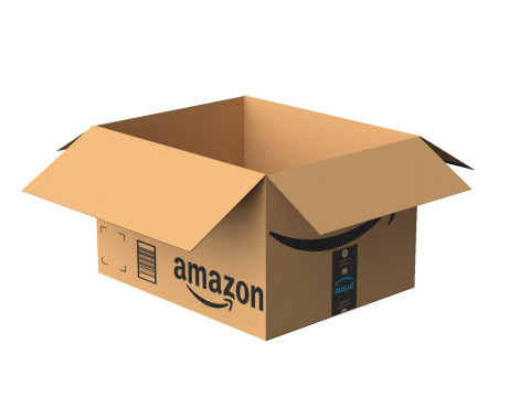 Amazon Box 2D PBR 07 3D 모델
