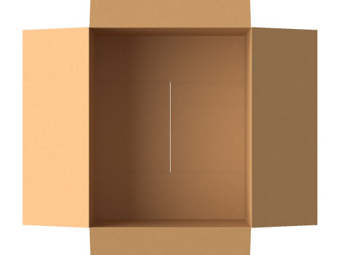 Amazon Box 2D PBR 07 3D 모델