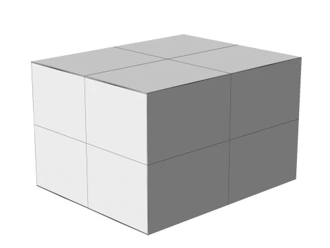 Amazon Kutusu 2D PBR 07 3D Model