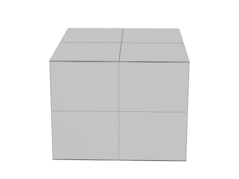 Amazon Box 2D PBR 07 3D 모델
