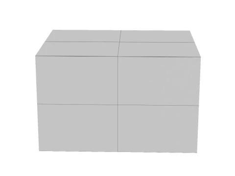 Amazon Kutusu 2D PBR 07 3D Model