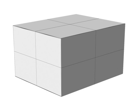 Amazon Box 2D PBR 07 3D 모델
