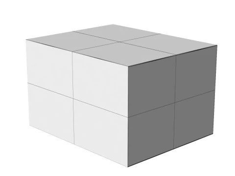 Amazon Kutusu 2D PBR 07 3D Model